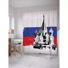 Шторка-занавеска для ванной JOYARTY