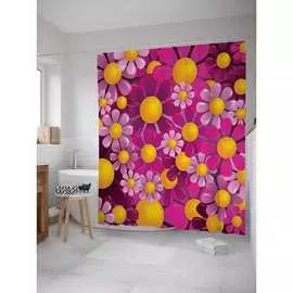 Шторка-занавеска для ванной JOYARTY