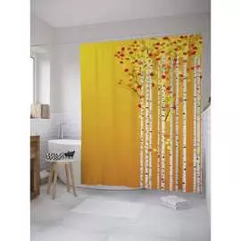 Шторка-занавеска для ванной JOYARTY