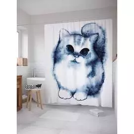 Шторка-занавеска для ванной JOYARTY