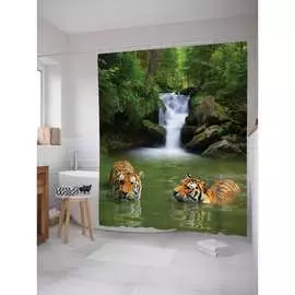 Шторка-занавеска для ванной JOYARTY