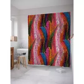 Шторка-занавеска для ванной JOYARTY