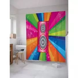 Шторка-занавеска для ванной JOYARTY