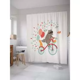 Шторка-занавеска для ванной JOYARTY