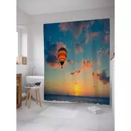 Шторка-занавеска для ванной JOYARTY