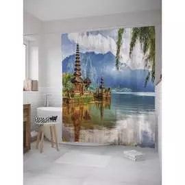 Шторка-занавеска для ванной JOYARTY