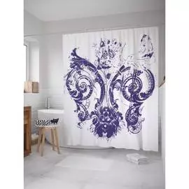 Шторка-занавеска для ванной JOYARTY