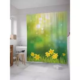 Шторка-занавеска для ванной JOYARTY