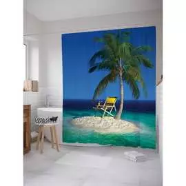 Шторка-занавеска для ванной JOYARTY