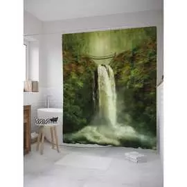 Шторка-занавеска для ванной JOYARTY