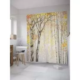 Шторка-занавеска для ванной JOYARTY