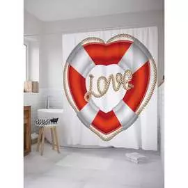 Шторка-занавеска для ванной JOYARTY