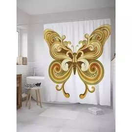 Шторка-занавеска для ванной JOYARTY