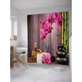 Шторка-занавеска для ванной JOYARTY