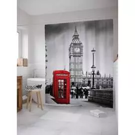 Шторка-занавеска для ванной JOYARTY