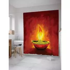 Шторка-занавеска для ванной JOYARTY