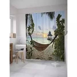 Шторка-занавеска для ванной JOYARTY