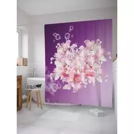 Шторка-занавеска для ванной JOYARTY