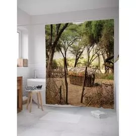 Шторка-занавеска для ванной JOYARTY