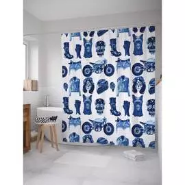 Шторка-занавеска для ванной JOYARTY