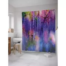 Шторка-занавеска для ванной JOYARTY