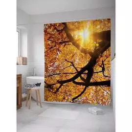 Шторка-занавеска для ванной JOYARTY