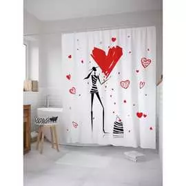 Шторка-занавеска для ванной JOYARTY