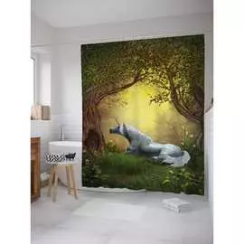 Шторка-занавеска для ванной JOYARTY