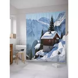 Шторка-занавеска для ванной JOYARTY