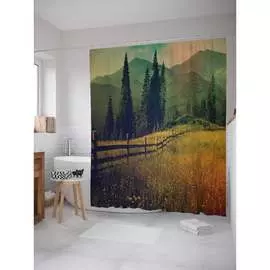 Шторка-занавеска для ванной JOYARTY