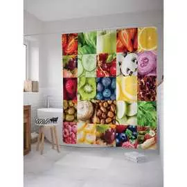 Шторка-занавеска для ванной JOYARTY