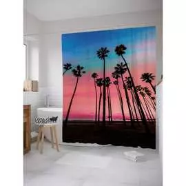 Шторка-занавеска для ванной JOYARTY