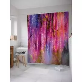 Шторка-занавеска для ванной JOYARTY