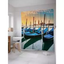 Шторка-занавеска для ванной JOYARTY