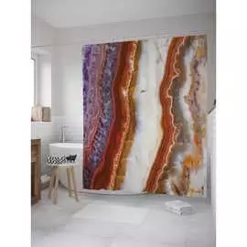 Шторка-занавеска для ванной JOYARTY