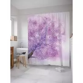 Шторка-занавеска для ванной JOYARTY