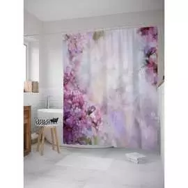 Шторка-занавеска для ванной JOYARTY