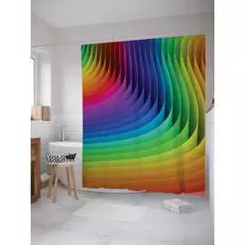 Шторка-занавеска для ванной JOYARTY