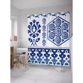 Шторка-занавеска для ванной JOYARTY