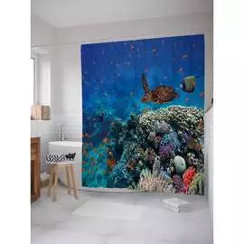 Шторка-занавеска для ванной JOYARTY