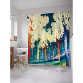 Шторка-занавеска для ванной JOYARTY