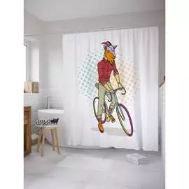 Шторка-занавеска для ванной JOYARTY