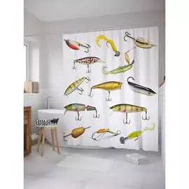 Шторка-занавеска для ванной JOYARTY