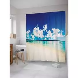 Шторка-занавеска для ванной JOYARTY