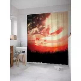 Шторка-занавеска для ванной JOYARTY