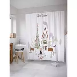 Шторка-занавеска для ванной JOYARTY