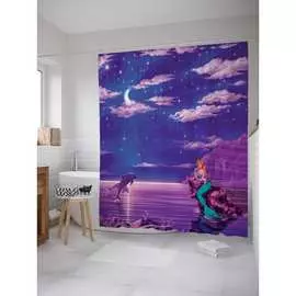 Шторка-занавеска для ванной JOYARTY