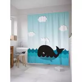 Шторка-занавеска для ванной JOYARTY