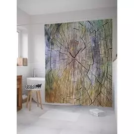 Шторка-занавеска для ванной JOYARTY
