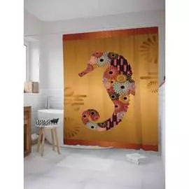 Шторка-занавеска для ванной JOYARTY